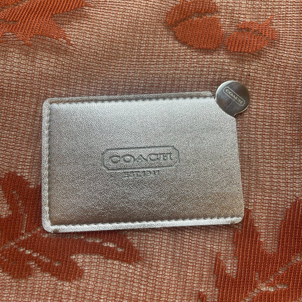 Coach credit card holder (never used!)